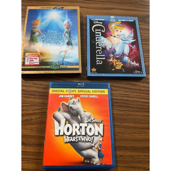 Blu-Ray children’s DVD’s set of three - Picture 1 of 10